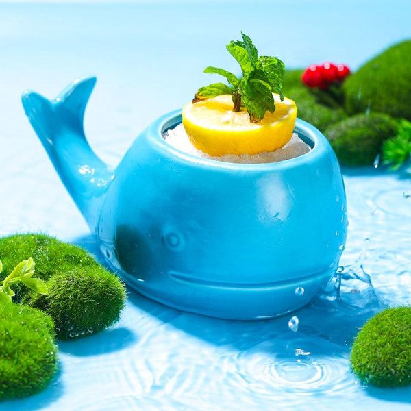 celebrity lovely ceramic 3d blue whale tiki molecular cocktail cup sour wine glass cold drink cooler ice cream container mug glasses
celebrity lovely ceramic 3d blue whale tiki molecular cocktail cup sour wine glass cold drink cooler ice cream container mug glasses