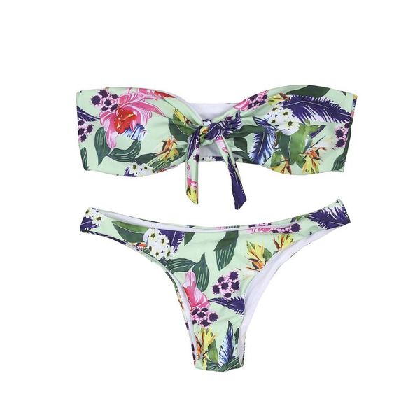 women's swimwear 2021 summer women floral bikini set push-up unpadded bra swimsuit triangle bather suit swimming biquini, White;black
women's swimwear 2021 summer women floral bikini set push-up unpadded bra swimsuit triangle bather suit swimming biquini, White;black