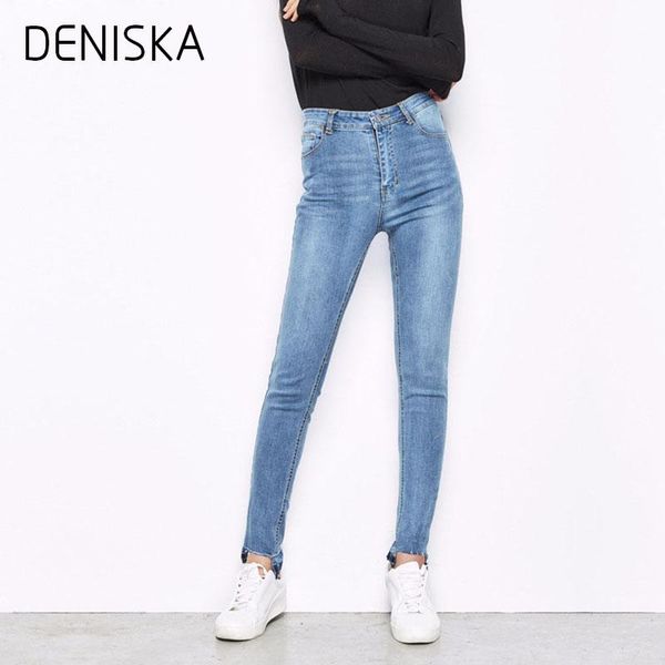women's jeans deniska 2021 high waist elastic femme women washed blue denim skinny classic pencil pants
women's jeans deniska 2021 high waist elastic femme women washed blue denim skinny classic pencil pants