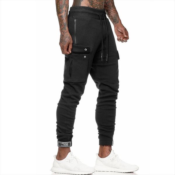 joggers sweatpants casual gyms women pant fitness workout sportswear multi pocket sporty trousers male autumn cotton track, Black
joggers sweatpants casual gyms women pant fitness workout sportswear multi pocket sporty trousers male autumn cotton track, Black