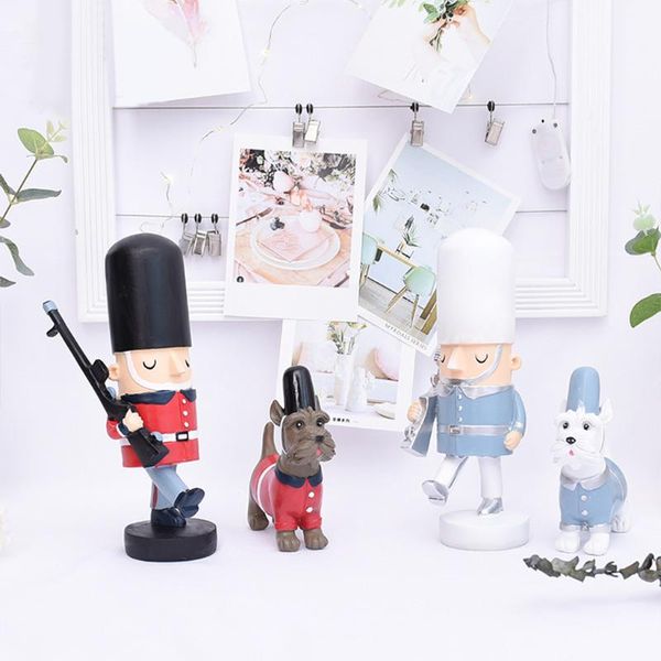 2pcs resin cartoon soldier and dog figurines home decor deskornaments party decoration
2pcs resin cartoon soldier and dog figurines home decor deskornaments party decoration