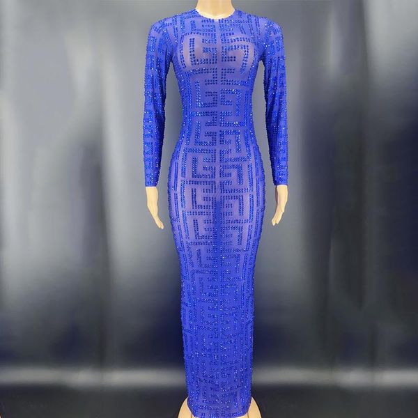 stage wear transparent gold blue silver rhinestones evening long dress dance mesh performance stretch dn10402, Black;red
stage wear transparent gold blue silver rhinestones evening long dress dance mesh performance stretch dn10402, Black;red