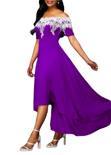 casual dresses plus size 5xl one-shoulder lace irregular dress female slim backless elegant ol party summer, Black;gray
casual dresses plus size 5xl one-shoulder lace irregular dress female slim backless elegant ol party summer, Black;gray