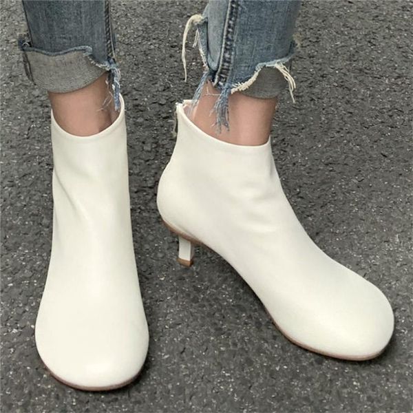 boots fashion women's genuine leather round toe ankle kitten heel party casual shoes 35 36 37 38 39 40, Black
boots fashion women's genuine leather round toe ankle kitten heel party casual shoes 35 36 37 38 39 40, Black
