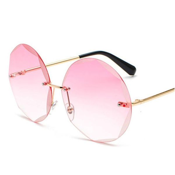 rimless round sunglasses 2021 women est diamond cutting alloy frame sun glasses female summer shades clear lens eyewear fml, White;black
rimless round sunglasses 2021 women est diamond cutting alloy frame sun glasses female summer shades clear lens eyewear fml, White;black