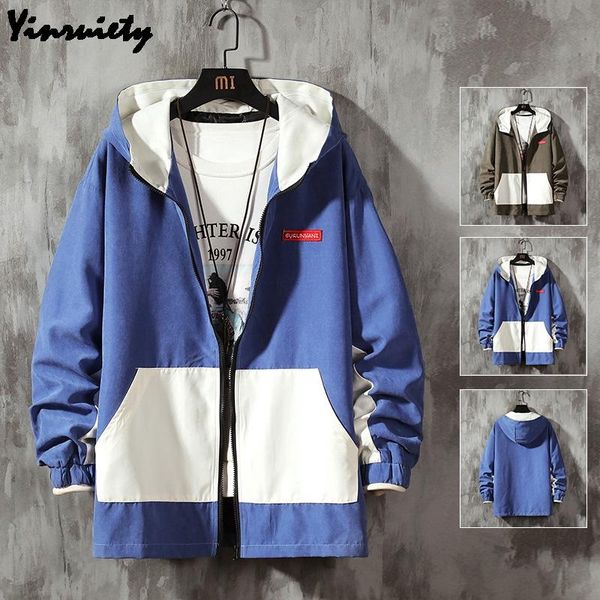 women's jackets 2021 spring autumn men's casual jacket contrast color army green blue loose overcoat elegant plus size male outerw, Black;brown
women's jackets 2021 spring autumn men's casual jacket contrast color army green blue loose overcoat elegant plus size male outerw, Black;brown