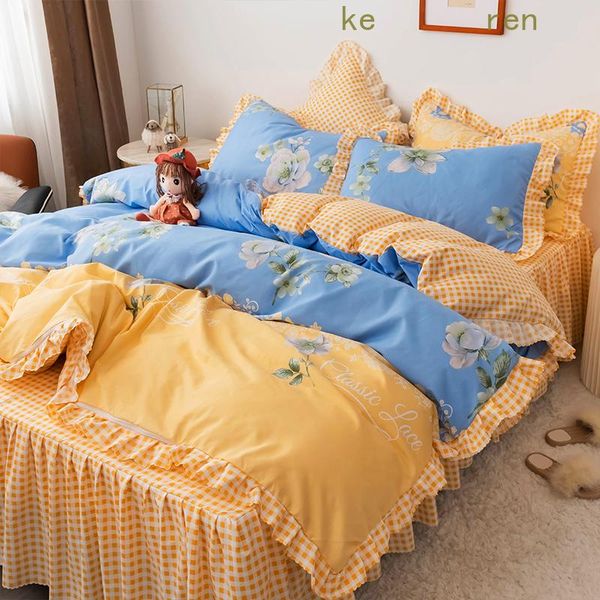 bed linen princess style bedding set single kid lace soft 4pcs/set duvet cover size for home sets
bed linen princess style bedding set single kid lace soft 4pcs/set duvet cover size for home sets