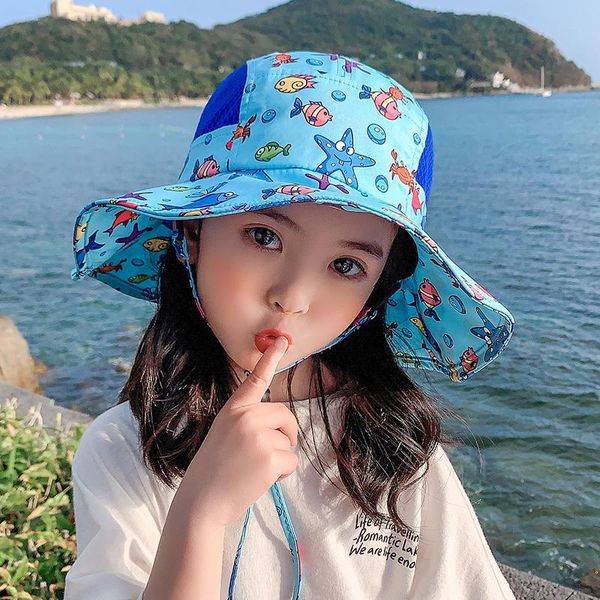 wide brim hats summer children's anti-ultraviolet sunscreen sun cap beach girl travel outdoor fashion mesh breathable leisure hat, Blue;gray
wide brim hats summer children's anti-ultraviolet sunscreen sun cap beach girl travel outdoor fashion mesh breathable leisure hat, Blue;gray