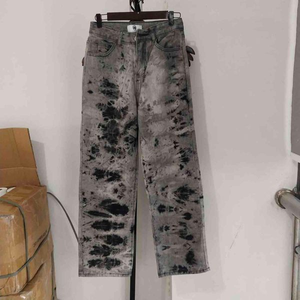 women's jeans shengpalae tie dye design spring high waist streetwear straight tube loose denim pants trousers 5b832 ts57, Blue
women's jeans shengpalae tie dye design spring high waist streetwear straight tube loose denim pants trousers 5b832 ts57, Blue