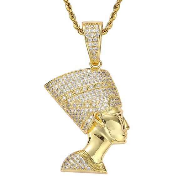 chains jewelry retro egyptian head hiphop pendant with zircon personality hip hop accessories, Silver
chains jewelry retro egyptian head hiphop pendant with zircon personality hip hop accessories, Silver