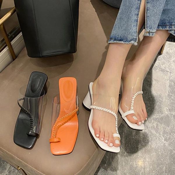 slippers 2021 women pvc transparent shoes summer sandals outdoor slides med heel flip flops female beach slipper ladies, Black
slippers 2021 women pvc transparent shoes summer sandals outdoor slides med heel flip flops female beach slipper ladies, Black
