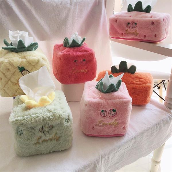 tissue boxes & napkins plush fruit series case home car living room decorate cartoon cute sweet roll paper removable box cover
tissue boxes & napkins plush fruit series case home car living room decorate cartoon cute sweet roll paper removable box cover