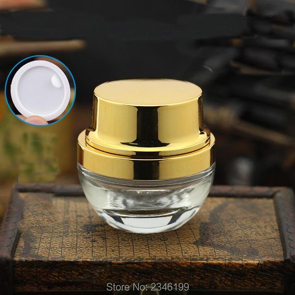 storage bottles & jars 20g30g 10pcs/lot glass cosmetic jar, elegant clear cream container, diy mask refillable bottle
storage bottles & jars 20g30g 10pcs/lot glass cosmetic jar, elegant clear cream container, diy mask refillable bottle
