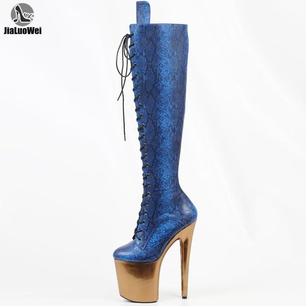 boots jialuowei 8 inch extreme high heel lace up knee fashion snake print pole dance shoes, Black
boots jialuowei 8 inch extreme high heel lace up knee fashion snake print pole dance shoes, Black