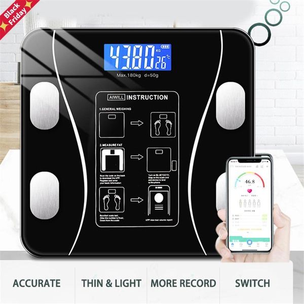 body fat scale smart wireless digital bathroom weight composition analyzer lcd display with smartphone app bluetooth scales
body fat scale smart wireless digital bathroom weight composition analyzer lcd display with smartphone app bluetooth scales