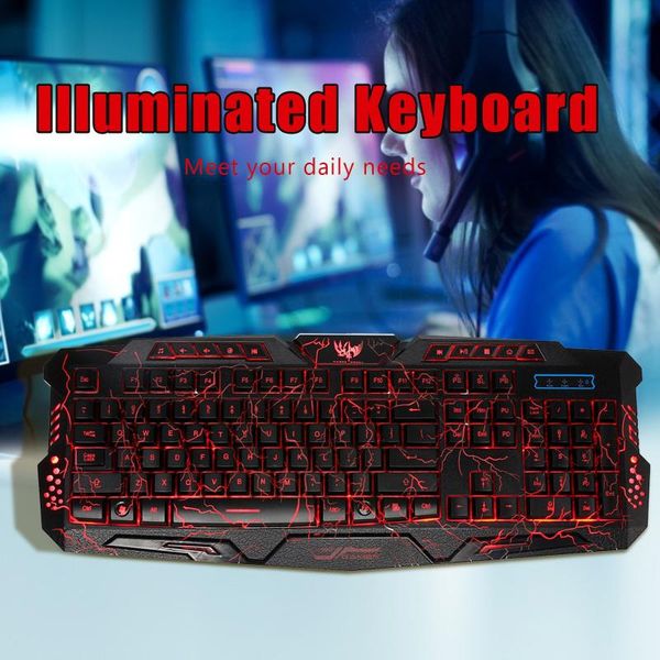 hxsj a877y three-color backlit multiple rgb wired usb keyboard deskoffice entertainment for lappc gamer keyboards
hxsj a877y three-color backlit multiple rgb wired usb keyboard deskoffice entertainment for lappc gamer keyboards