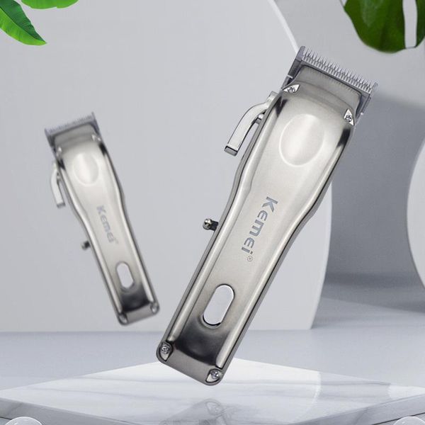 hair clippers kemei 110-240v men's trimmer led wireless shaving machine electric clipper scissors precision carving modeling tool
hair clippers kemei 110-240v men's trimmer led wireless shaving machine electric clipper scissors precision carving modeling tool
