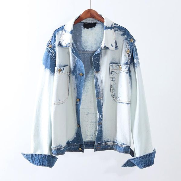 women's jackets streetwear fashion tie dye hand painted denim jacket women autumn big size loose removable sleeve short jeans coat fema, Black;brown
women's jackets streetwear fashion tie dye hand painted denim jacket women autumn big size loose removable sleeve short jeans coat fema, Black;brown