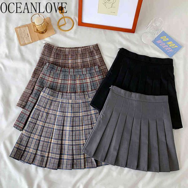 a-line preppy style jupe vintage pleated spring high waist woman skirts all match ins mujer faldas 19573 210415, Black
a-line preppy style jupe vintage pleated spring high waist woman skirts all match ins mujer faldas 19573 210415, Black