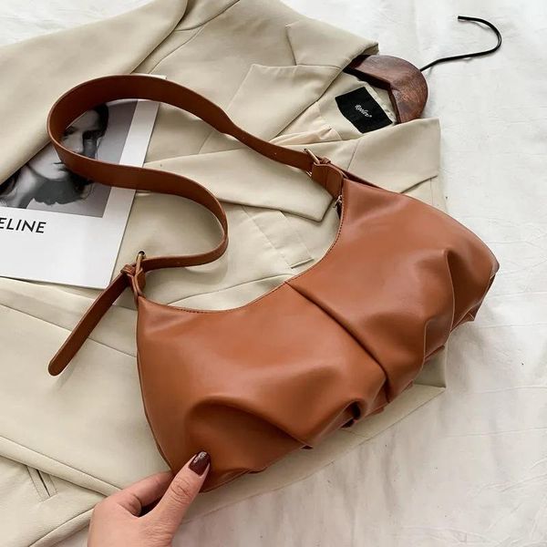 evening bags small crowd design trend fold solid color armpit shoulder adjustable portable crescent bag women 2021
evening bags small crowd design trend fold solid color armpit shoulder adjustable portable crescent bag women 2021