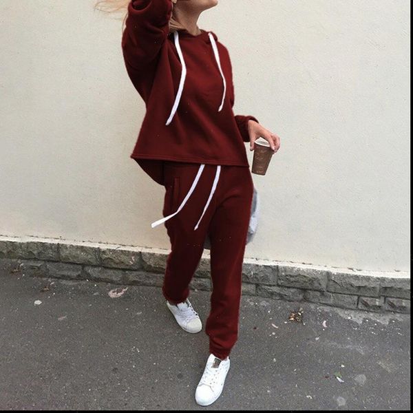 2pcs womens tracksuits women hoodies casual tracksuit suits sweatpants set warm clothes sweatsuit female soild color simple style, Gray
2pcs womens tracksuits women hoodies casual tracksuit suits sweatpants set warm clothes sweatsuit female soild color simple style, Gray