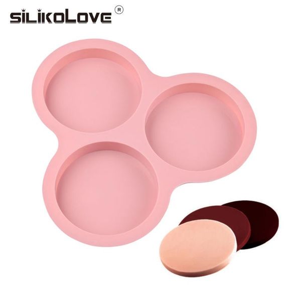 baking moulds silikolove 3-cavity large round disc candy silicone mold shallow cylinder cake classic collection mould shapes
baking moulds silikolove 3-cavity large round disc candy silicone mold shallow cylinder cake classic collection mould shapes