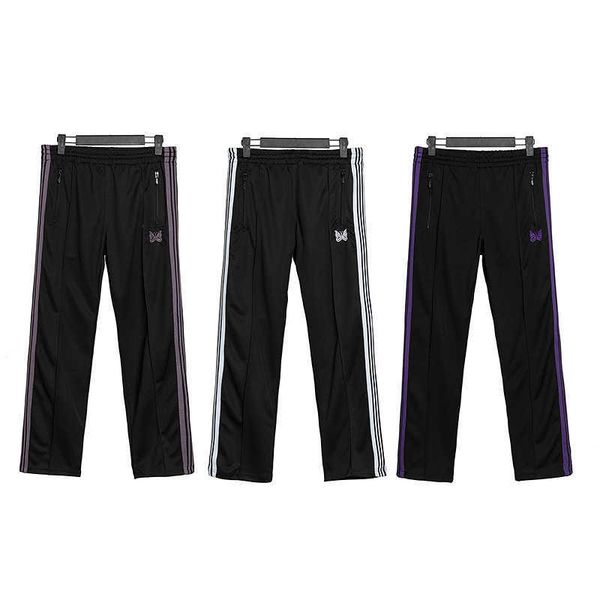 needles butterfly pants ins net red same embroidery loose straight pants for men and women, Black
needles butterfly pants ins net red same embroidery loose straight pants for men and women, Black