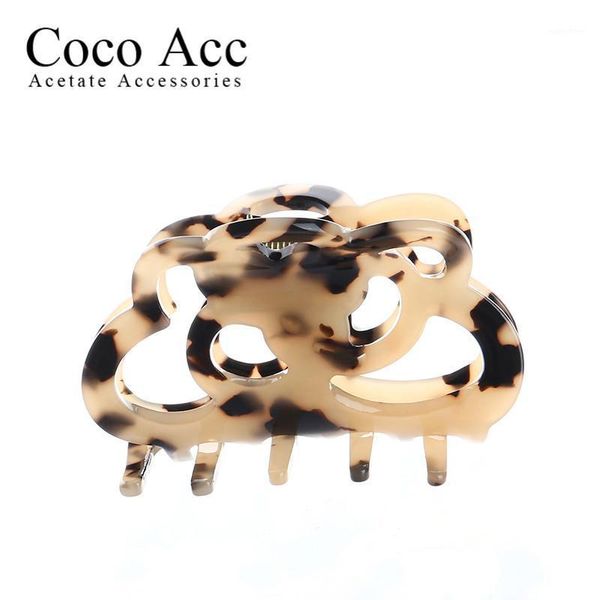 fashion hair accessories 2021 design hollow out rose flower acetate tortoise shell 7cm jaw clamp clasp clips1
fashion hair accessories 2021 design hollow out rose flower acetate tortoise shell 7cm jaw clamp clasp clips1
