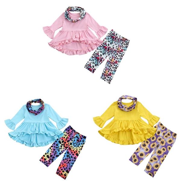 clothing sets toddler baby girl halloween christmas outfit, long sleeve solid color ruffle dress shirt + pant+ scarf, White
clothing sets toddler baby girl halloween christmas outfit, long sleeve solid color ruffle dress shirt + pant+ scarf, White