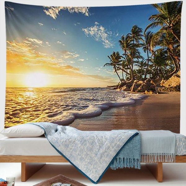 tapestries natural landscape tapestry sunrise tropical summer seaside palm trees modern art wall hanging boho home deco picnic mat carpet
tapestries natural landscape tapestry sunrise tropical summer seaside palm trees modern art wall hanging boho home deco picnic mat carpet