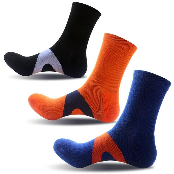 sports socks 1 pair men's cotton terry cushion compression sweat absorption no blister breathable for size 39-45, Black
sports socks 1 pair men's cotton terry cushion compression sweat absorption no blister breathable for size 39-45, Black