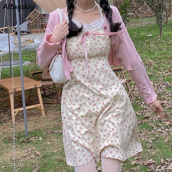 casual dresses women sleeveless floral sweet fashion a-line high waist retro draped fairy pleated bow above knee ulzzang kawaii teens, Black;gray
casual dresses women sleeveless floral sweet fashion a-line high waist retro draped fairy pleated bow above knee ulzzang kawaii teens, Black;gray