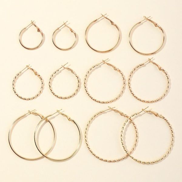 hoop & huggie 6 pairs vintage multiple round geometric circle c shaped huggies earrings set for women party wedding jewelry gift brincos, Golden;silver
hoop & huggie 6 pairs vintage multiple round geometric circle c shaped huggies earrings set for women party wedding jewelry gift brincos, Golden;silver
