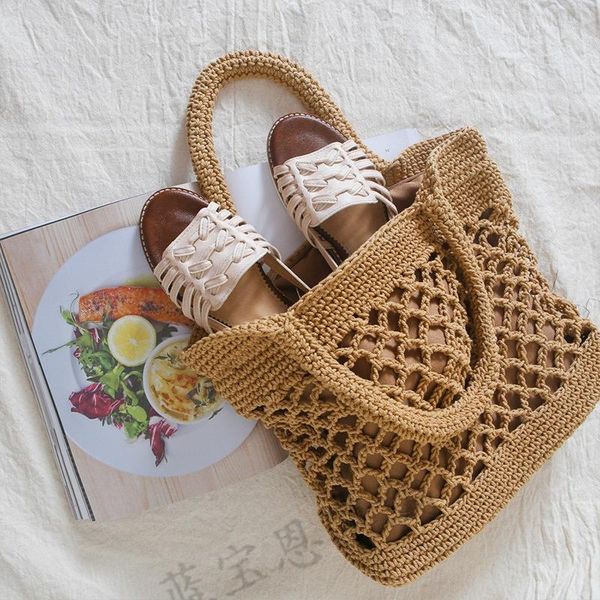 evening bags style straw woven bag beach portable solid color cotton hand crocheted tide female forest art fan holiday
evening bags style straw woven bag beach portable solid color cotton hand crocheted tide female forest art fan holiday
