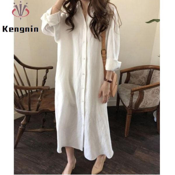 casual dresses 2021 spring women shirt dress lazy style simple ladies vestidos loose long sleeve female robe solid color woman clothes, Black;gray
casual dresses 2021 spring women shirt dress lazy style simple ladies vestidos loose long sleeve female robe solid color woman clothes, Black;gray