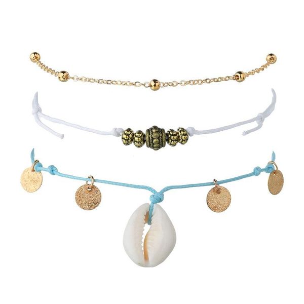 anklets bohemian beach strand beads foot chain ankle bracelets for women handmade gold sequins natural shell barefoot jewelry, Red;blue
anklets bohemian beach strand beads foot chain ankle bracelets for women handmade gold sequins natural shell barefoot jewelry, Red;blue