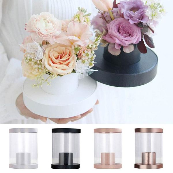 gift wrap korean mini transparent hand bouquet box round flower packaging valentine's day mother's
gift wrap korean mini transparent hand bouquet box round flower packaging valentine's day mother's