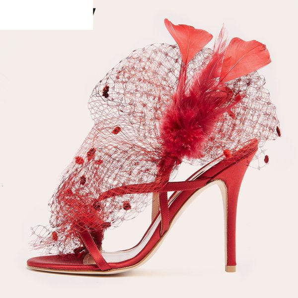 sandals women feather air mesh high heels flowers party dress shoes woman satin silk sadalias banquet wedding hl9l, Black
sandals women feather air mesh high heels flowers party dress shoes woman satin silk sadalias banquet wedding hl9l, Black