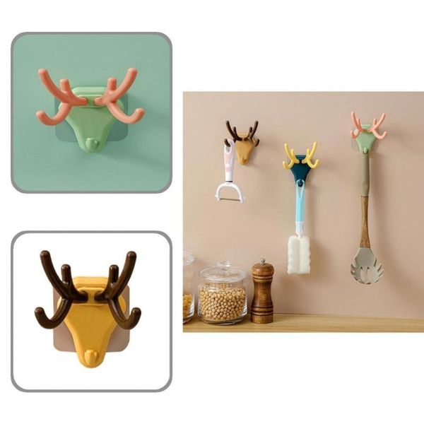 hangers & racks cute modern plastic deer detachable sticky wall hooks ps key multi-functional for dorm
hangers & racks cute modern plastic deer detachable sticky wall hooks ps key multi-functional for dorm
