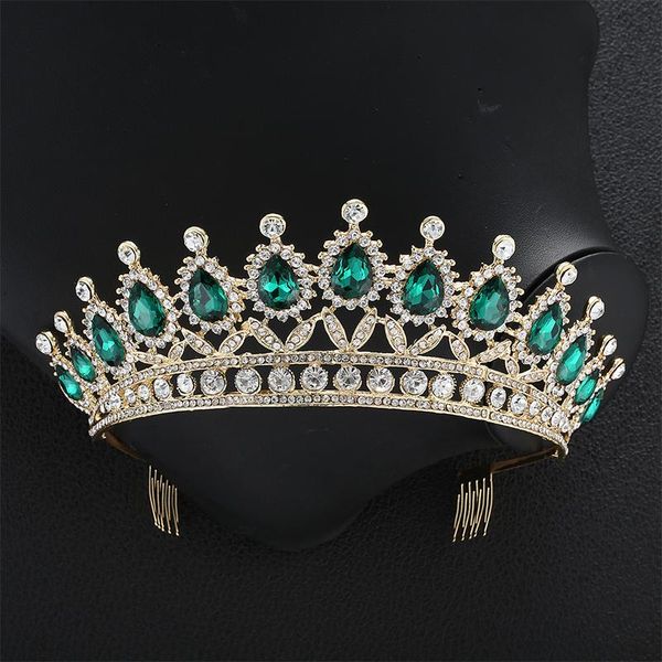 baroque big rhinestone crystal beaded headband tiara bride crown luxury wedding korean hair ornaments clips & barrettes, Golden;silver
baroque big rhinestone crystal beaded headband tiara bride crown luxury wedding korean hair ornaments clips & barrettes, Golden;silver