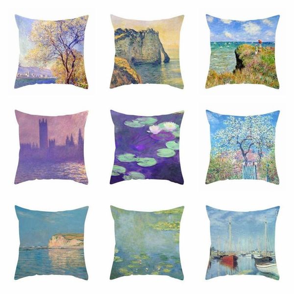 pillow case vintage scenic painting floral cotton linen square throw covers sofa home waist cushion cover decor
pillow case vintage scenic painting floral cotton linen square throw covers sofa home waist cushion cover decor