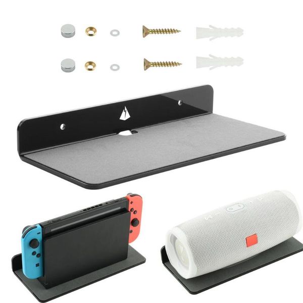 hooks & rails wall mounted hanging shelf bluetooth speaker organizer rack floating storage stand household decor storing accessories
hooks & rails wall mounted hanging shelf bluetooth speaker organizer rack floating storage stand household decor storing accessories