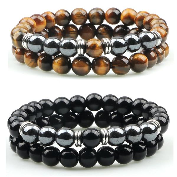 beaded, strands 2pcs/set natural tiger eye stone bracelets charm men purple weathered beads bracelet stretch bangle for women yoga jewelry, Black
beaded, strands 2pcs/set natural tiger eye stone bracelets charm men purple weathered beads bracelet stretch bangle for women yoga jewelry, Black