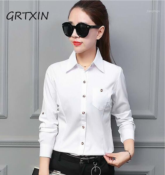 women's blouses & shirts women and fashion femme turn-down collar long sleeve big sizes white blusa feminina
women's blouses & shirts women and fashion femme turn-down collar long sleeve big sizes white blusa feminina
