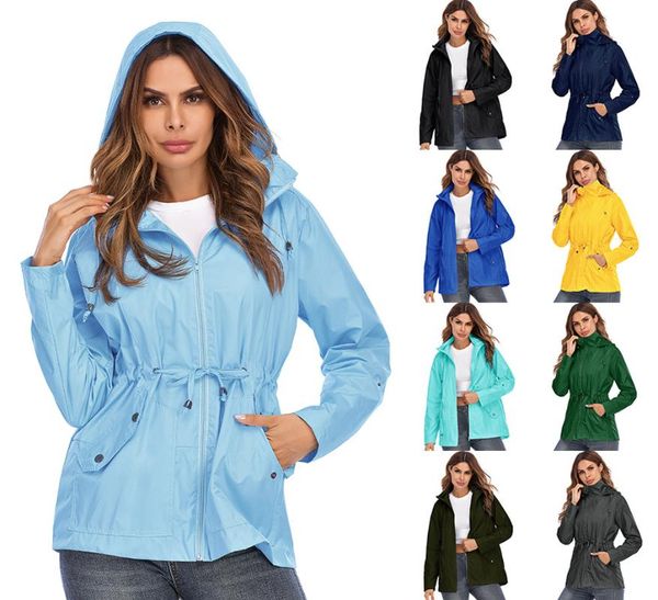 women's trench coats outdoor women hiking rainproof basic coat woman clothes autumn winter breathable mesh outwear womens windbreaker, Tan;black
women's trench coats outdoor women hiking rainproof basic coat woman clothes autumn winter breathable mesh outwear womens windbreaker, Tan;black