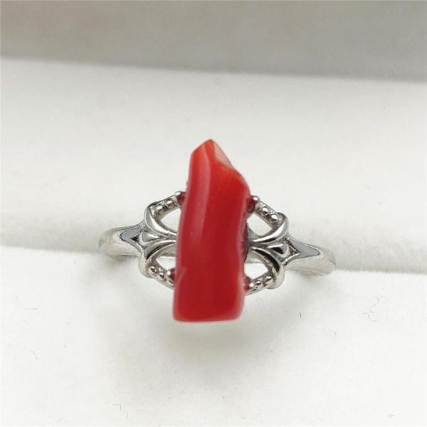 cluster rings 14mm natural red coral women rare adjustable size ring fashion bead love 925 sterling silver jewelry, Golden;silver
cluster rings 14mm natural red coral women rare adjustable size ring fashion bead love 925 sterling silver jewelry, Golden;silver