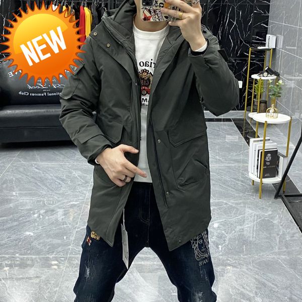 winter manteau homme hiver duck down jacket men 2021 new thickened warm hooded long thick, Black
winter manteau homme hiver duck down jacket men 2021 new thickened warm hooded long thick, Black