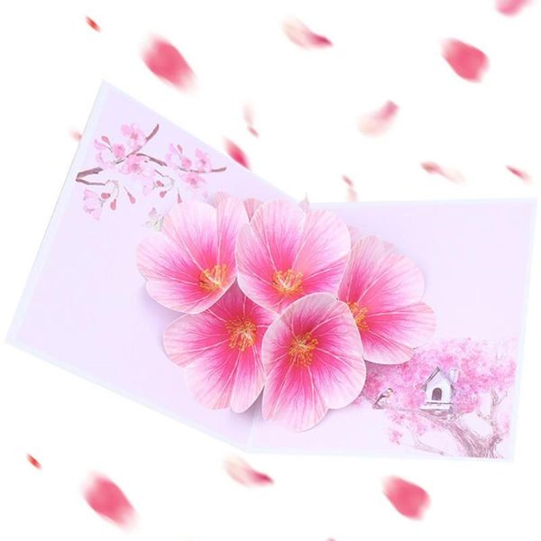 greeting cards 3d up peach blossom flowers festival birthday party invitation card
greeting cards 3d up peach blossom flowers festival birthday party invitation card