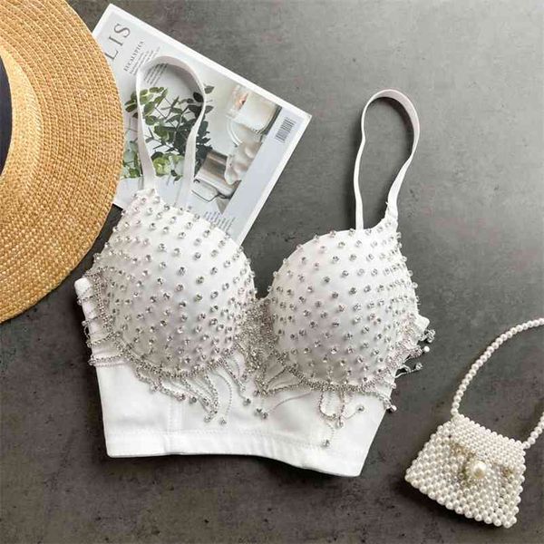 women outer tassel suspender camis diamond decoration slim short fashion spring summer 11b552 210525, White
women outer tassel suspender camis diamond decoration slim short fashion spring summer 11b552 210525, White