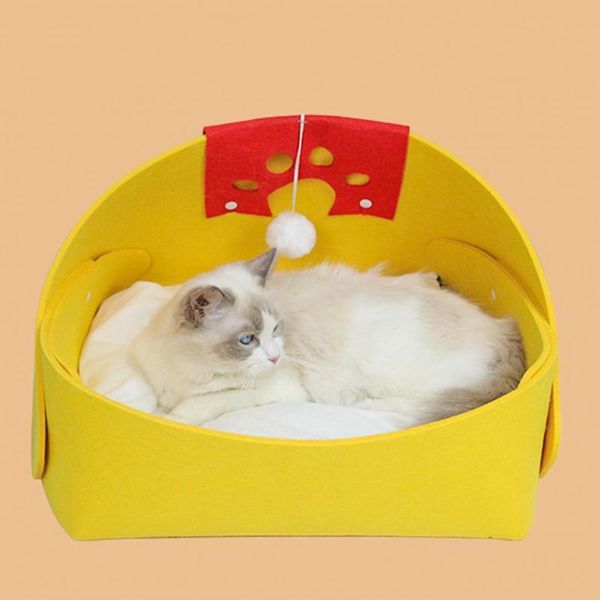 pet cave cat beds elastic and soft texture scratch resistant detachable washable felt nest bed for kitten & furniture
pet cave cat beds elastic and soft texture scratch resistant detachable washable felt nest bed for kitten & furniture